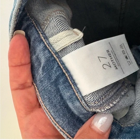 Sunny Hustler Roller Sneak Mother Jean, Size 27, Boogie Down Wash 125.00 USD* - Picture 3 of 3